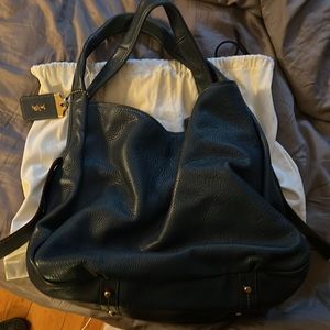 Leather Coach purse